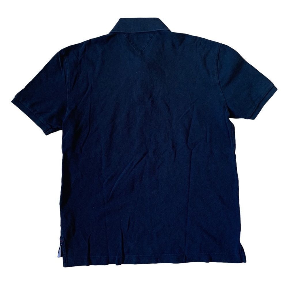 Tommy Hilfiger Black Polo Short Sleeve Size Large - Picture 3 of 7